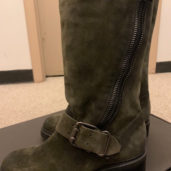 Frye suede moto boots, new in box - Picture 4 of 6